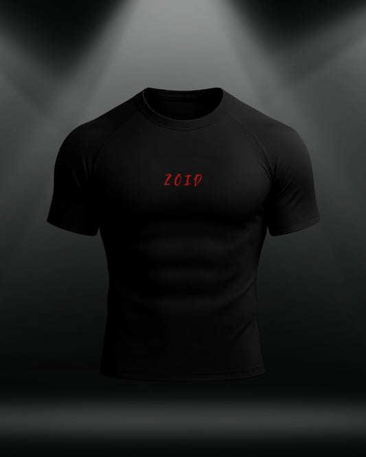 Sharingan Half Sleeve Compression T-shirt